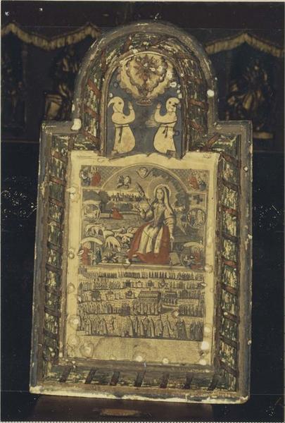 tableau : Sainte Geneviève, vue générale