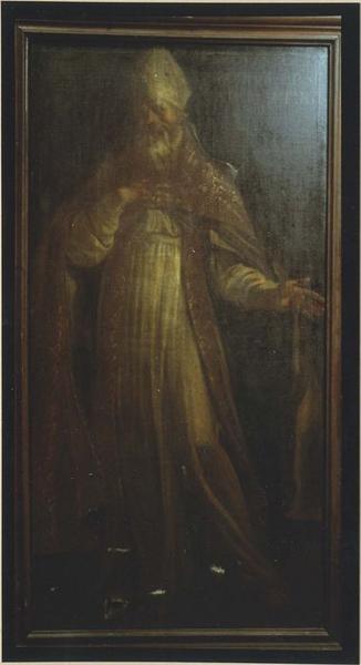 tableau : saint évêque, vue générale