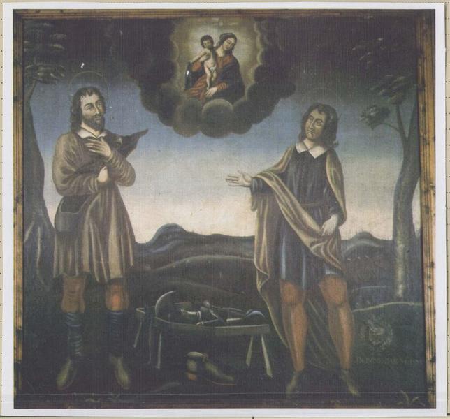 tableau : Saint Crépin et saint Crépinien, vue générale