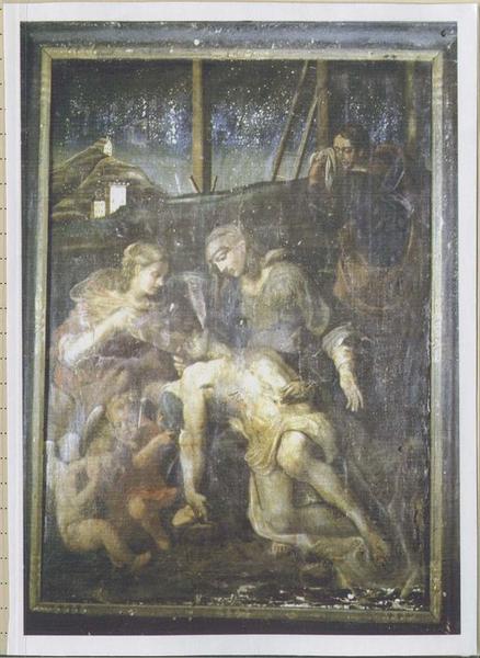 tableau : La Déploration du Christ, vue générale - © Ministère de la Culture (France), Médiathèque du patrimoine et de la photographie (objets mobiliers), tous droits réservés