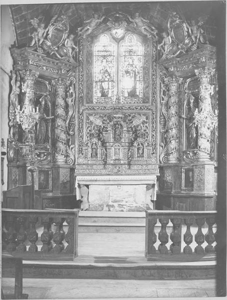 ensemble (tabernacle, retable), vue générale