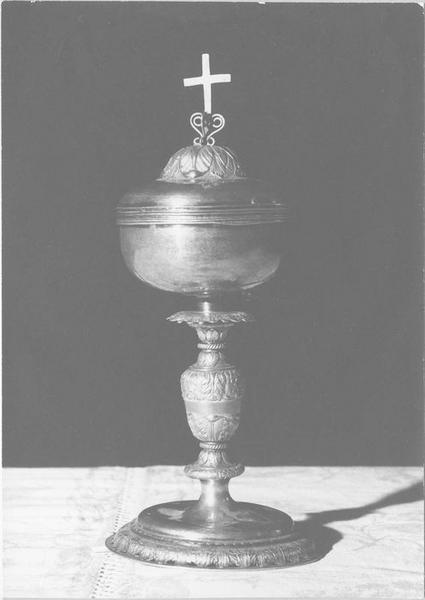ciboire, vue générale - © Ministère de la Culture (France), Médiathèque du patrimoine et de la photographie (objets mobiliers), tous droits réservés