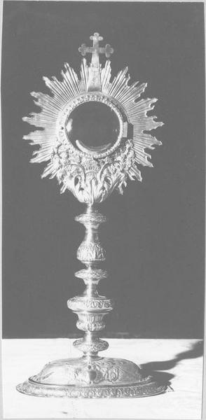 ostensoir, vue générale - © Ministère de la Culture (France), Médiathèque du patrimoine et de la photographie (objets mobiliers), tous droits réservés