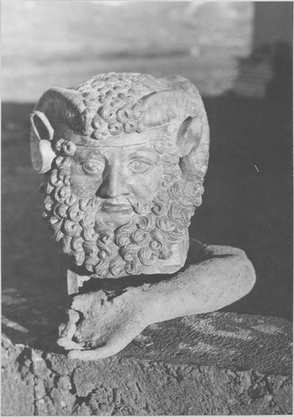 statue : Jupiter Ammon, détail - © Ministère de la Culture (France), Médiathèque du patrimoine et de la photographie (objets mobiliers), tous droits réservés