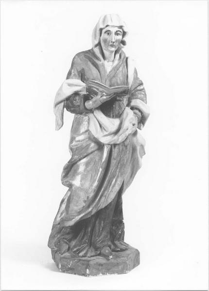 statuette : sainte Anne, vue générale - © Ministère de la Culture (France), Médiathèque du patrimoine et de la photographie (objets mobiliers), tous droits réservés