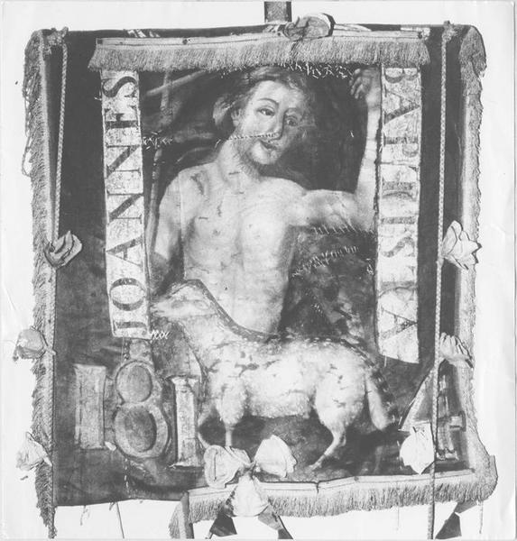 bannière de procession, vue générale - © Ministère de la Culture (France), Médiathèque du patrimoine et de la photographie (objets mobiliers), tous droits réservés