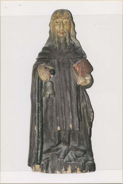 statue : Saint Antoine abbé, vue générale - © Ministère de la Culture (France), Médiathèque du patrimoine et de la photographie (objets mobiliers), tous droits réservés
