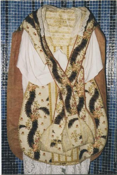 chasuble, étole, vue générale - © Ministère de la Culture (France), Médiathèque du patrimoine et de la photographie (objets mobiliers), tous droits réservés