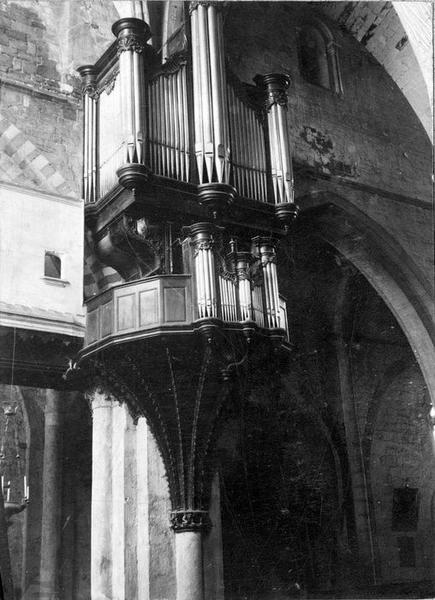 orgue de tribune : buffet d'orgue, vue générale