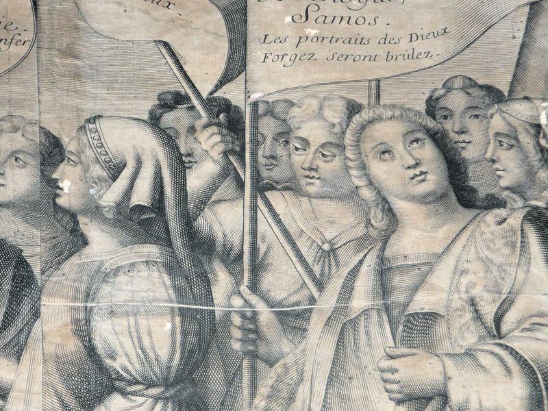 estampe : le Triomphe de Jésus-Christ - © Ministère de la culture (France), Médiathèque du patrimoine et de la photographie, tous droits réservés ; archives départementales des Hautes-Alpes
