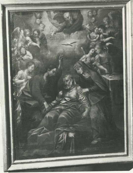 tableau : La Mort de saint Joseph, vue générale