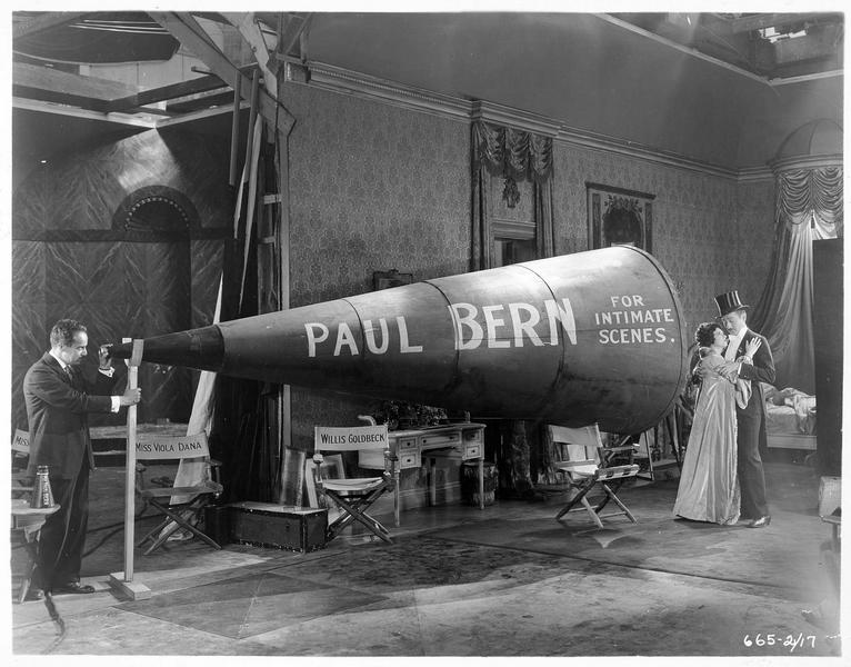 Tournage d'une scène intime