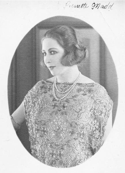 Portrait de Pierette Madd