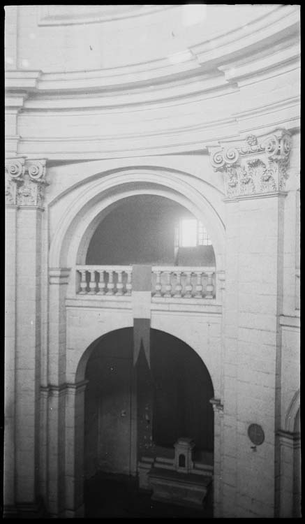 Chapelle Sainte-Anne : chapelle et balustrade, détail