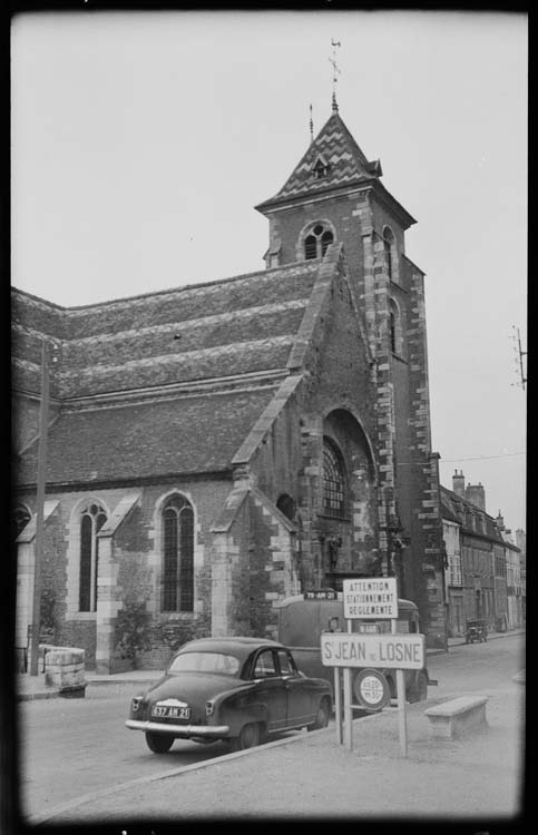 Façade ouest, vue perspective