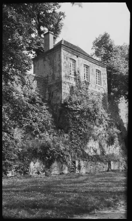 Cabinet de travail : façade sur parc