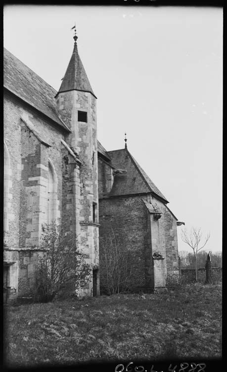 Chapelle : façade sud, détail