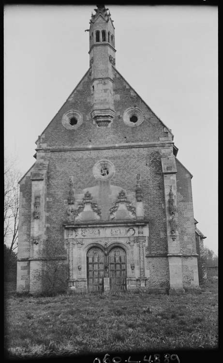 Chapelle : façade ouest