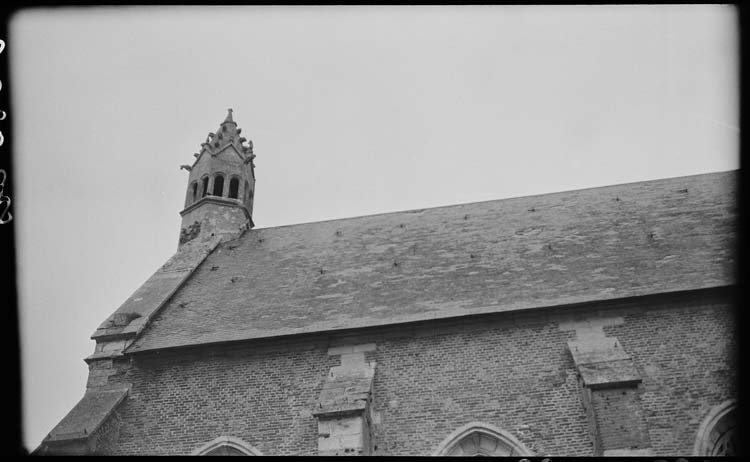 Chapelle : toiture et clocheton