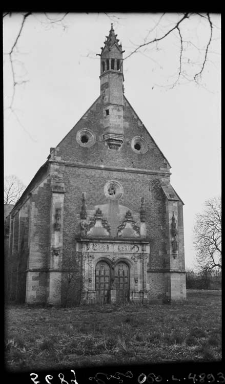 Chapelle : façade ouest