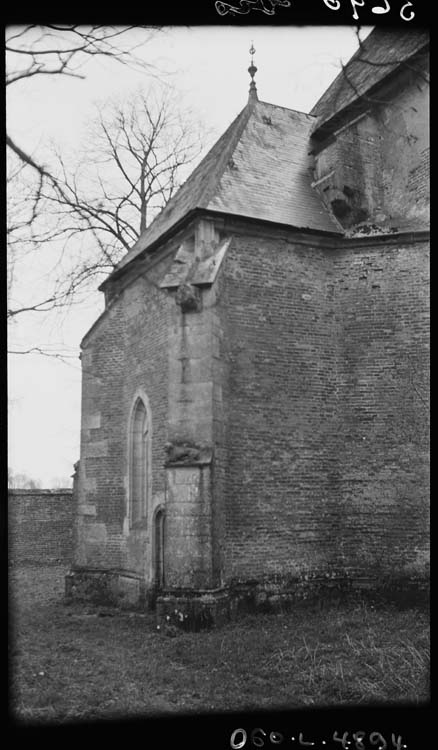 Chapelle : chapelle du choeur, extérieurs