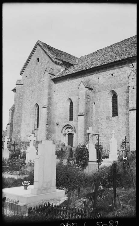 Façade et transept sud