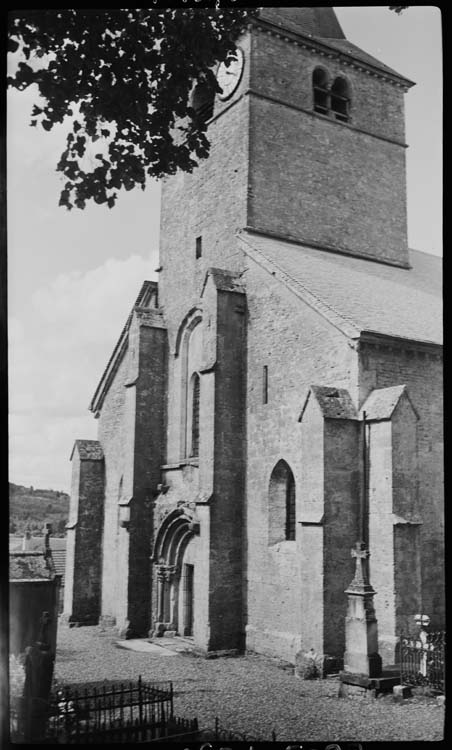 Façade ouest, vue perspective