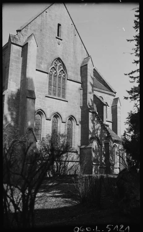 Eglise abbatiale : chevet