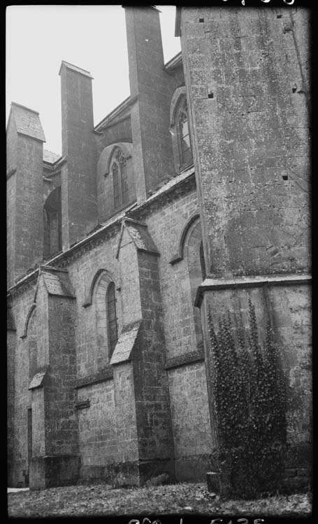 Eglise abbatiale : bas-côté nord