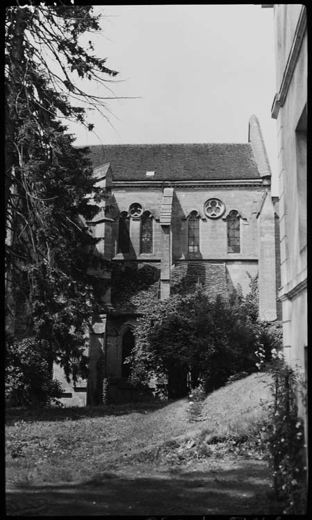 Eglise abbatiale : transept nord, face est