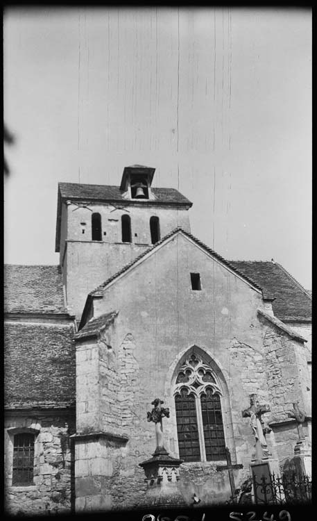 Transept nord et clocher