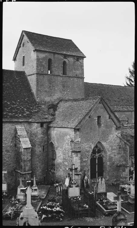 Transept nord et clocher