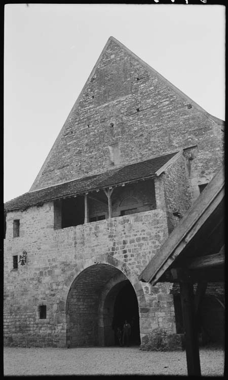 Cellier : façade arrière