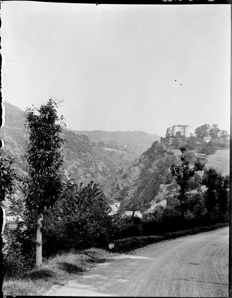 Vue d'ensemble depuis la route