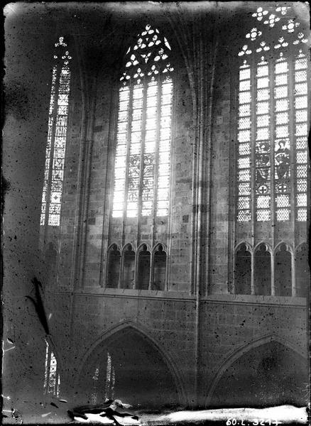 Intérieur, triforium