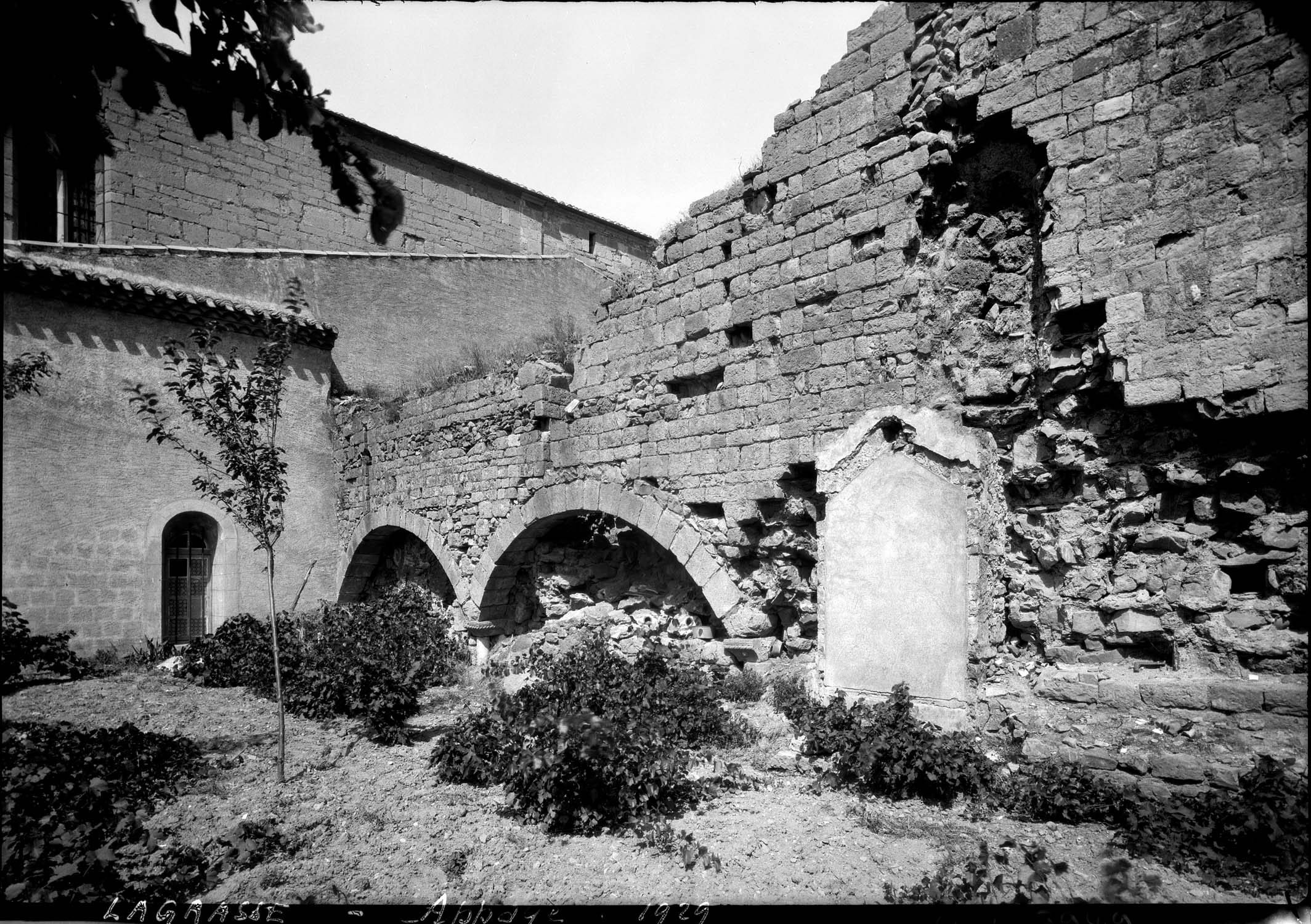 Dégradations sur une façade