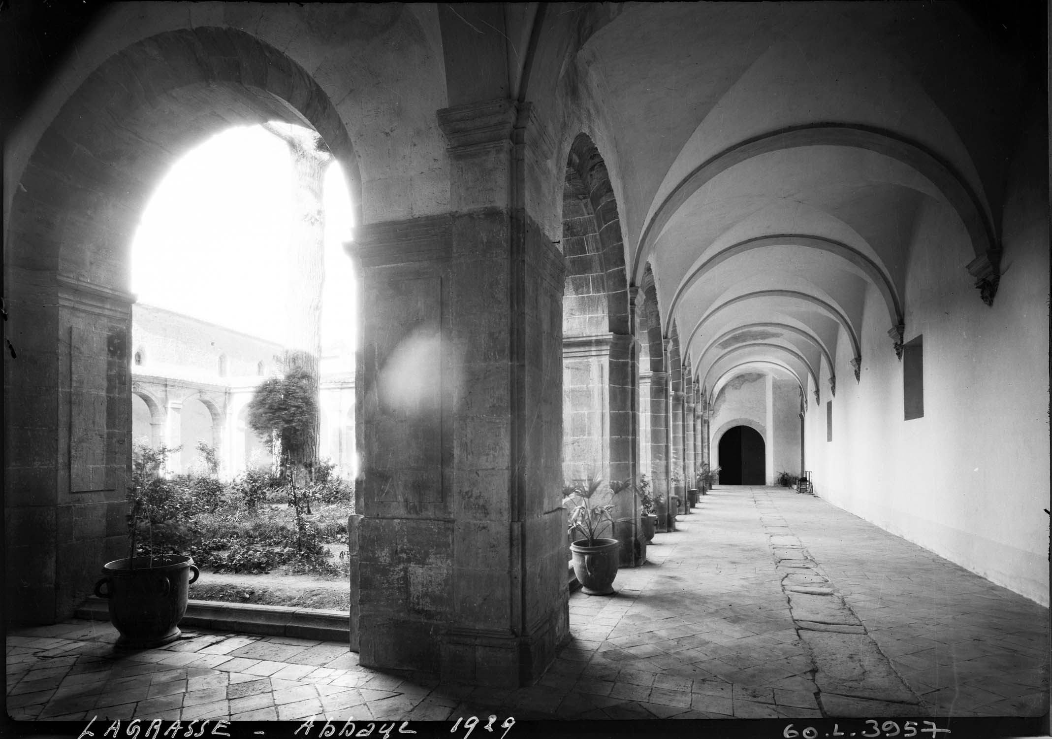 Une des galeries du cloître