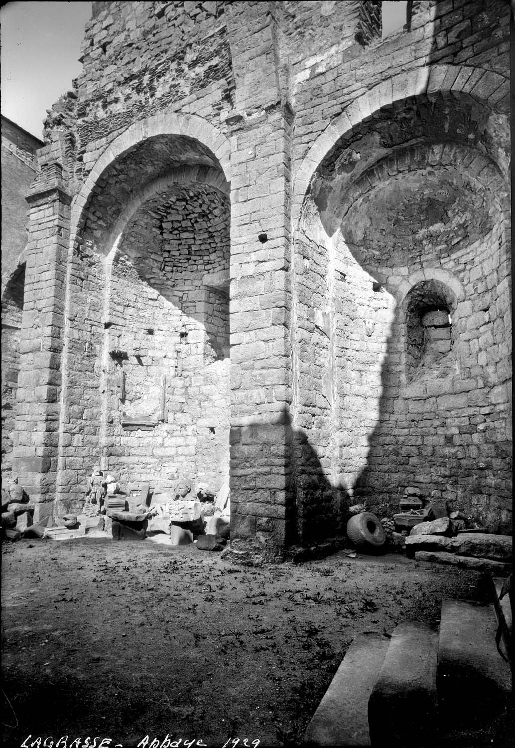 Ruines de l’ancienne chapelle romane