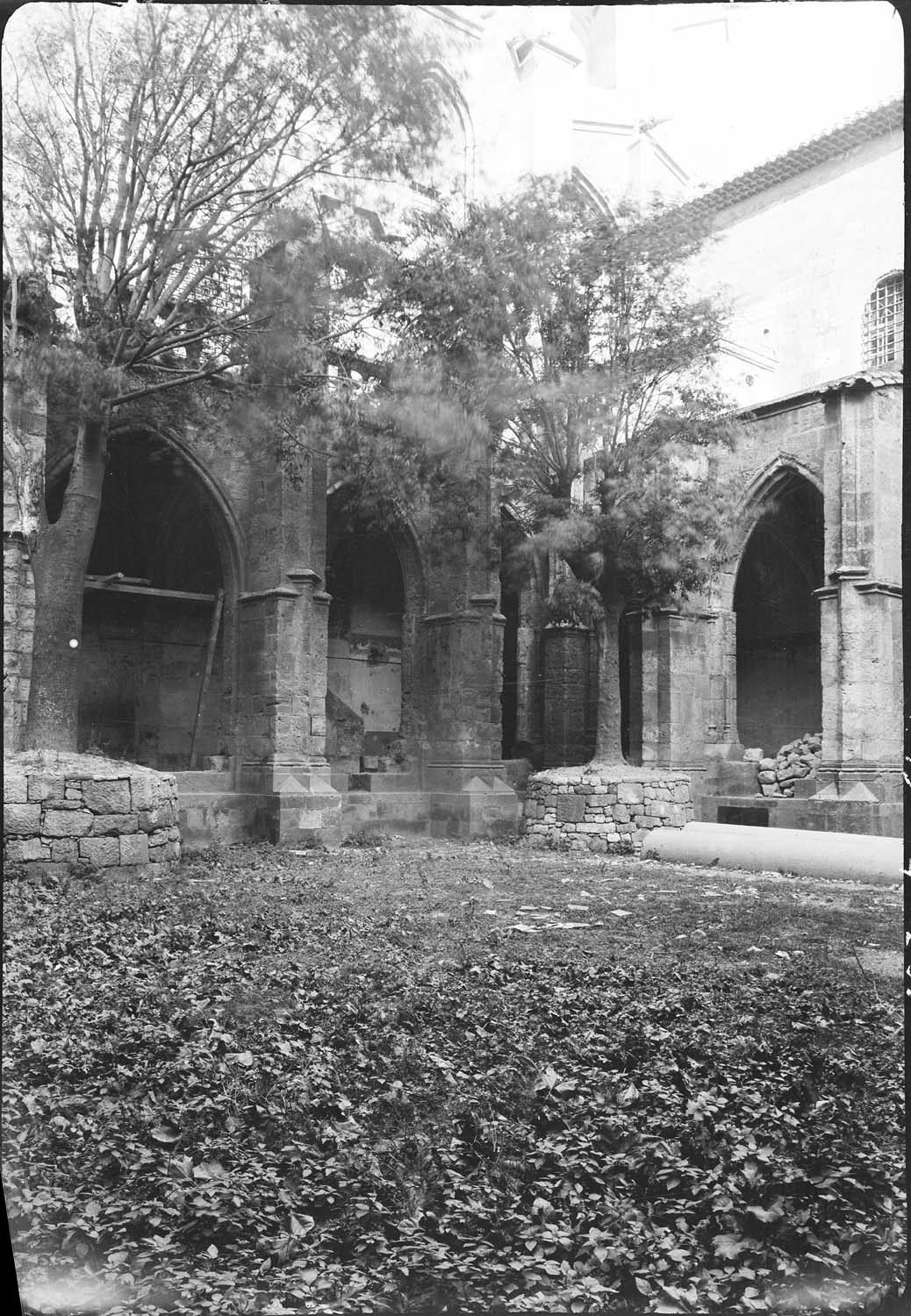 Cloître : vue partielle d’un angle