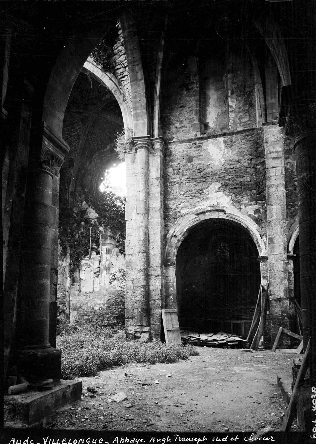 Angle du transept sud et du choeur