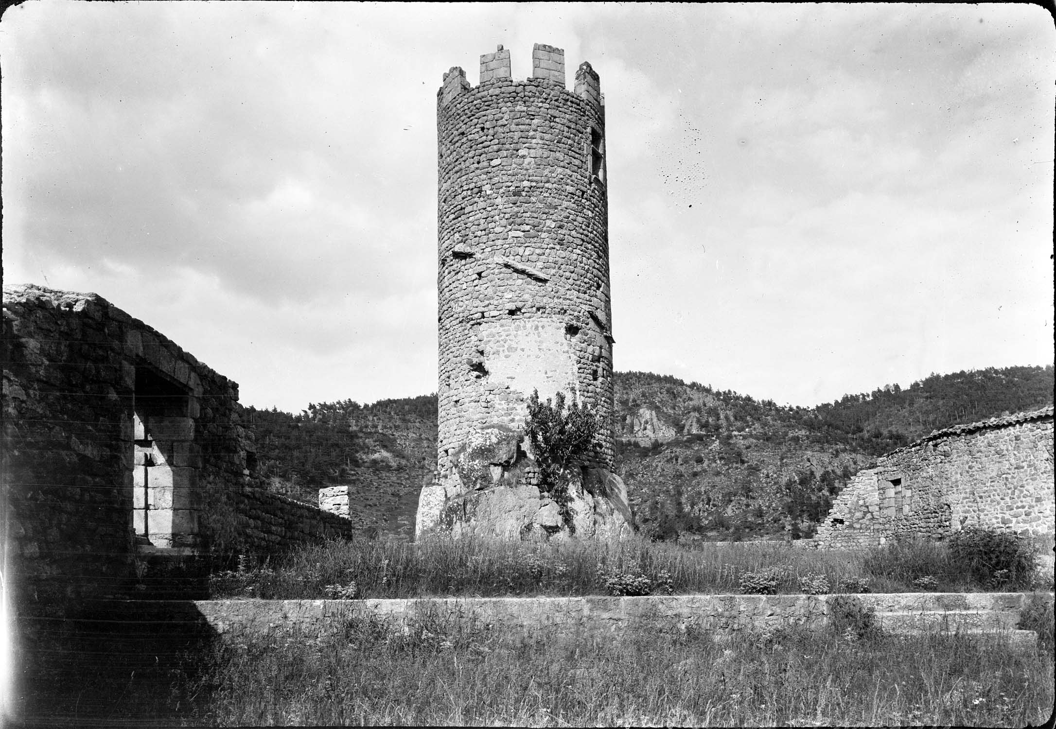 Vue d’ensemble des ruines