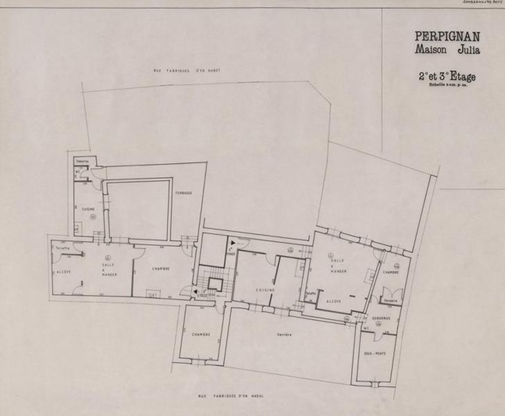 Casa Julia : 2e et 3e étages.