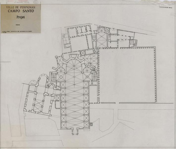 Etat des lieux : plan d'ensemble.