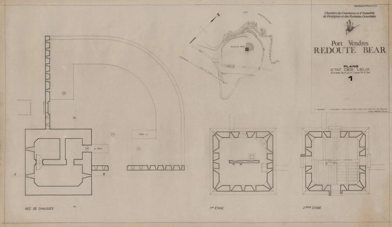 Etat des lieux : plan du rez-de-chaussée au 2ème étage et plan de situation des accès.