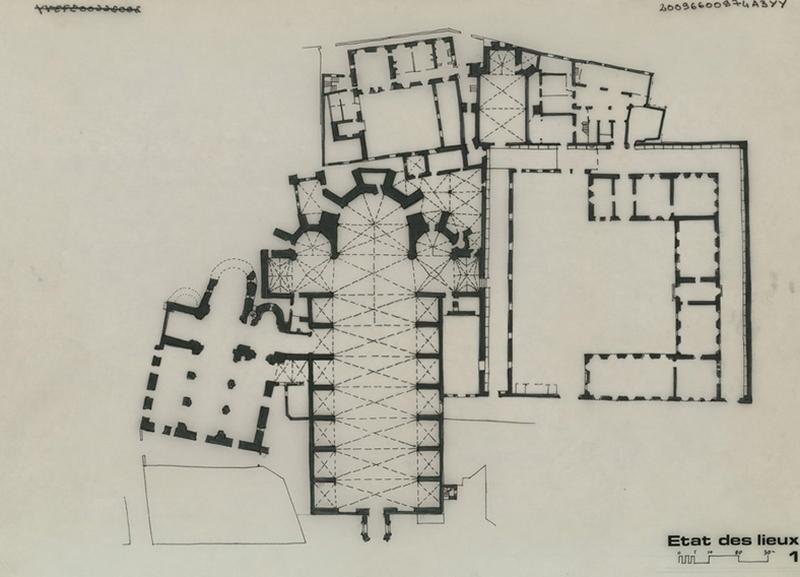 Etat des lieux : plan d'ensemble.