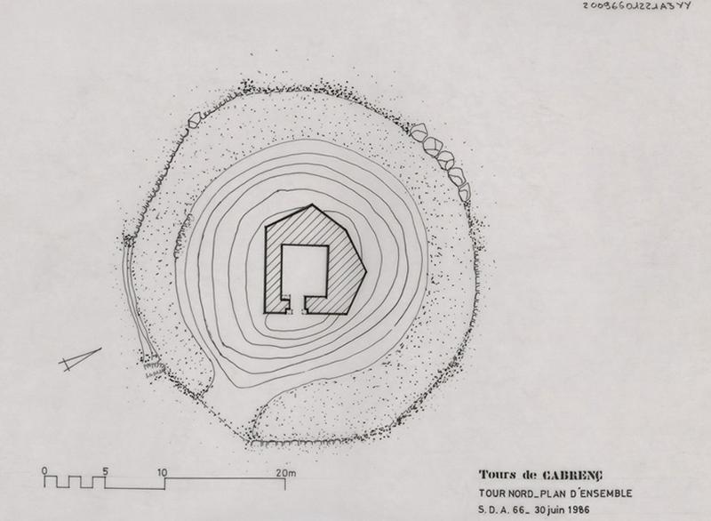 tour nord : plan d'ensemble.