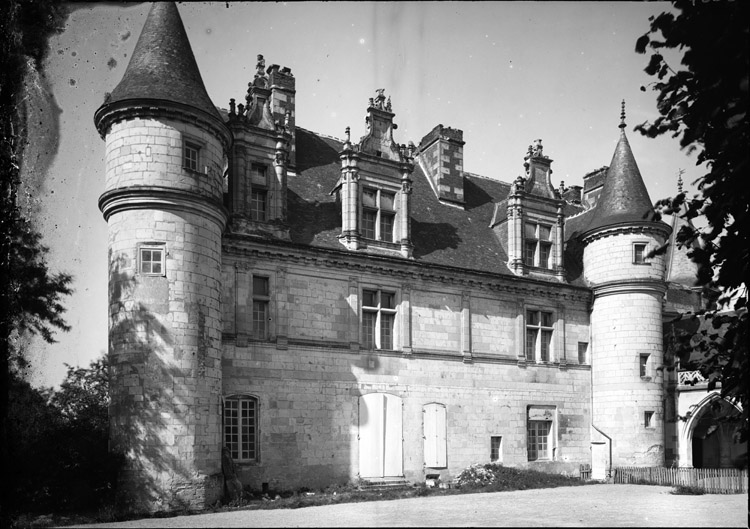 Aile Louis XII : façade sur cour côté est