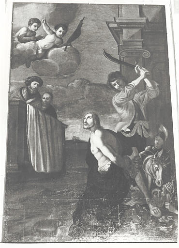 tableau : Martyre de saint Antonin (le) - © Ministère de la Culture (France), Médiathèque du patrimoine et de la photographie (objets mobiliers), tous droits réservés