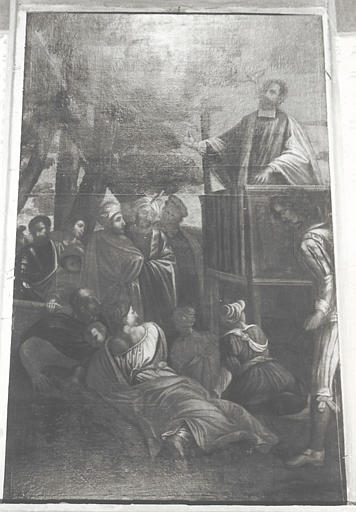 tableau : Prédication de saint Antonin (la)