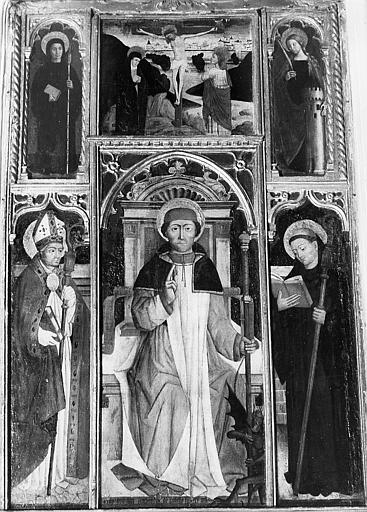 retable de l'autel Saint-Maur - © Ministère de la Culture (France), Médiathèque du patrimoine et de la photographie (objets mobiliers), tous droits réservés